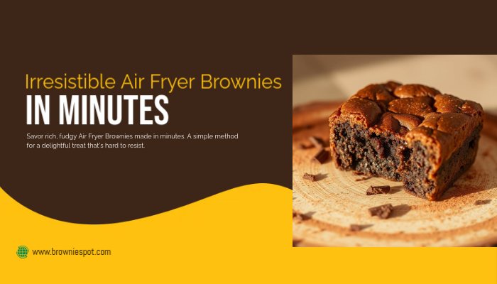 Air Fryer Brownies