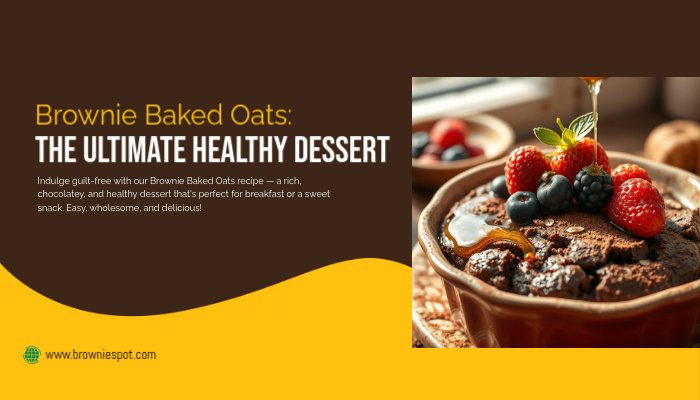 Brownie Baked Oats